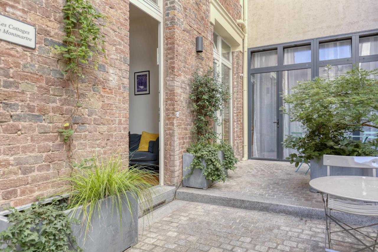 Les Cottages De Montmartre - Secret Courtyard Paris Eksteriør bilde