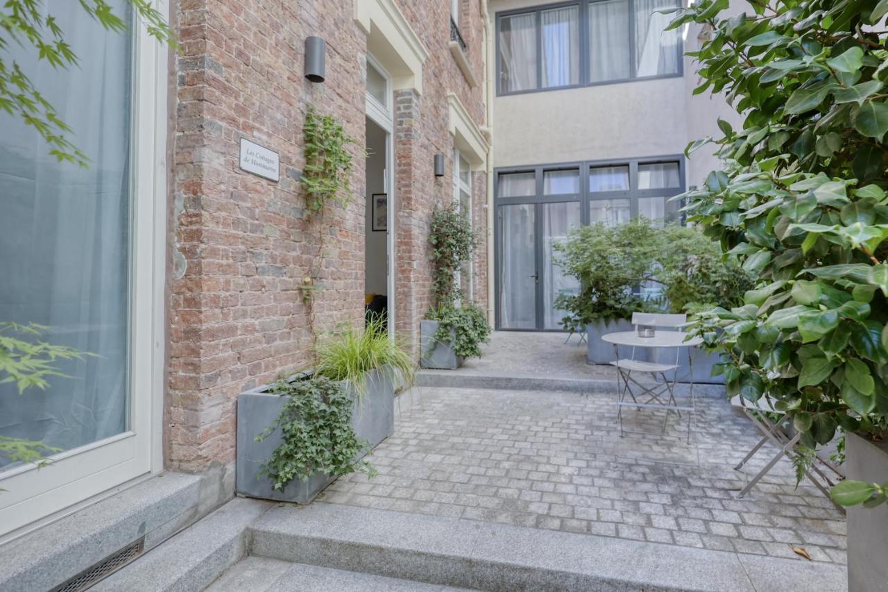 Les Cottages De Montmartre - Secret Courtyard Paris Eksteriør bilde